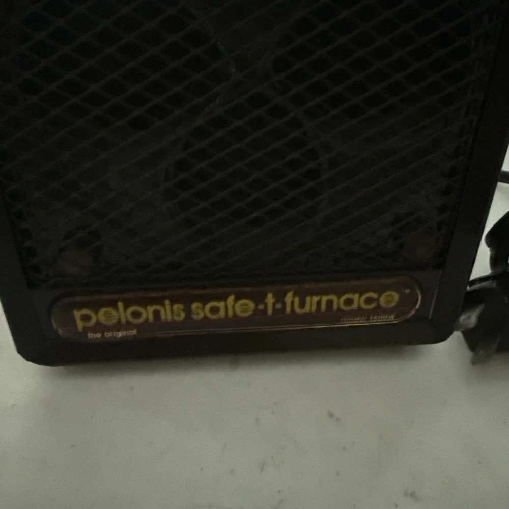 Vintage Pelonis Safe-T-Furnace‎ Ceramic Space Heater 1500W Tested Working